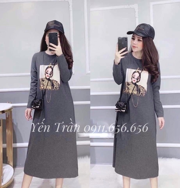 [Mã FAMAYWA2 giảm 10K đơn 50K] Váy xuông cô gái dài tay | BigBuy360 - bigbuy360.vn