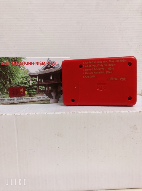MÁY TỤNG KINH NIỆM PHẬT 5 BÀI KINH LOẠI TỐT