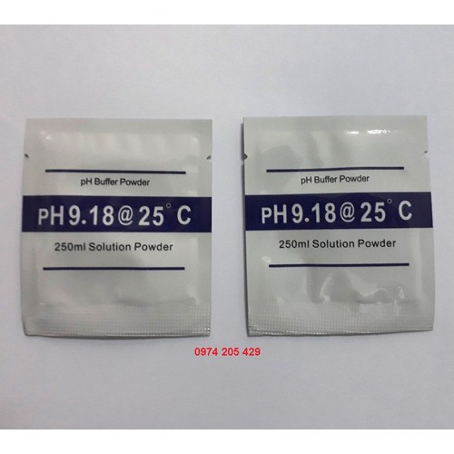 Gói chất chuẩn pH - 9.18 cho máy đo độ PH - GPH9.18