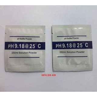Gói chất chuẩn ph - 9.18 cho máy đo độ ph - gph9.18