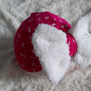 Mũ turban nơ lông