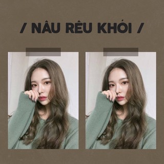 THUỐC  NHUỘM TÓC NÂU RÊU KHÓI