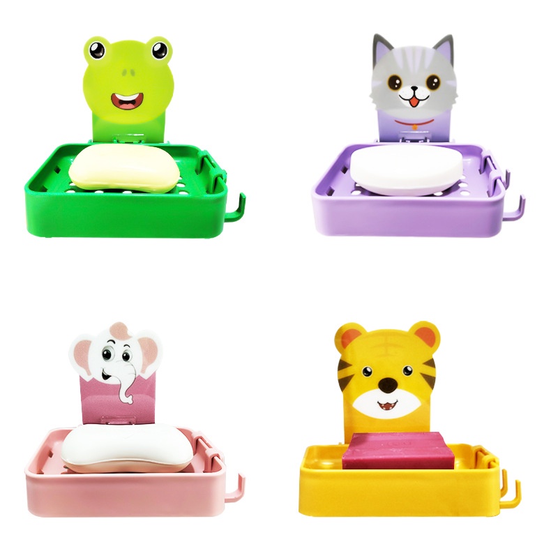 Khay Đựng Xà Phòng Gắn Tường Thiết Kế Dễ Thương Tiện Dụng Cho Nhà Tắm