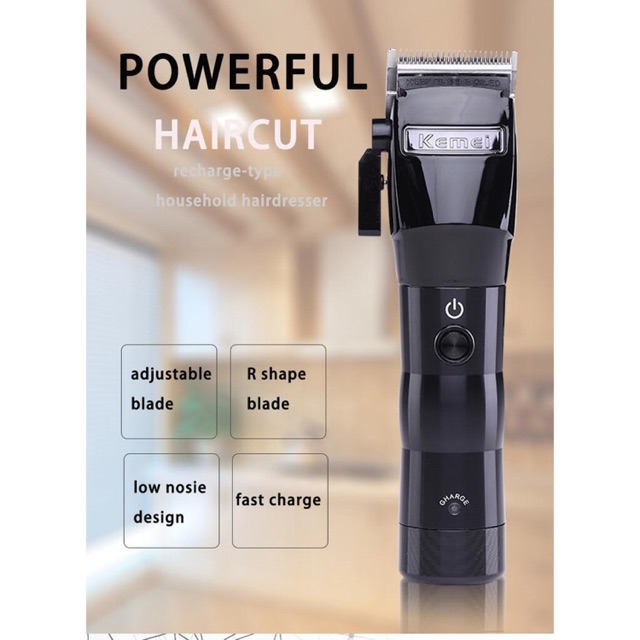 Tông đơ Barber chuyên nghiệp kemei KM-2850