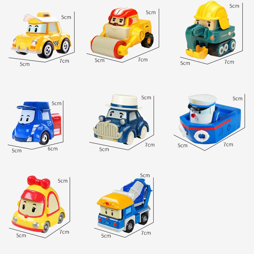 JARRED Mô Hình Đồ Chơi Robocar Poli Hoạt Hình Bằng Hợp Kim Dành Cho Trẻ