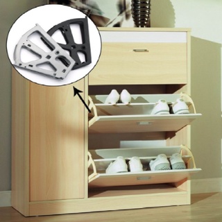 Phụ Kiện giá xoay tủ giày 3 ngăn (1 bộ / 2 cái)