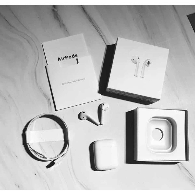 Tai nghe Airpods bản nâng cấp thế hệ 2 - bảo hành 1 đổi 1 12 tháng | BigBuy360 - bigbuy360.vn