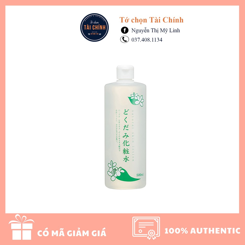 Lotion diếp cá Dokudami 500ml