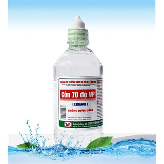 Cồn 70 độ 💓 Vĩnh Phúc 💓 Cồn 70 độ Sát Trùng Chai 500ml.
