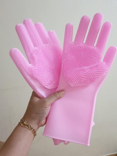 Găng tay rửa bát silicon