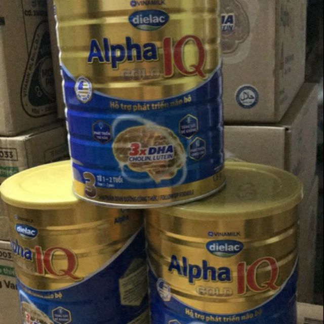 Sữa bột Anpha gold 3 1.5kg date mới