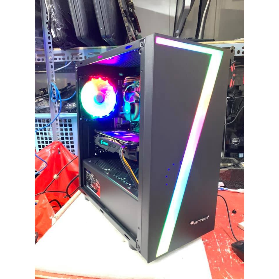 CẤU HÌNH MÁY TÍNH CHƠI GAME - THIẾT KẾ ĐỒ HỌA CORE I7 2600, RAM 8GB, VGA RX560 4GB