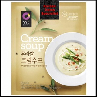 Chungjungone súp kem với cơm hàn quốc daesang 60gr 청정원 우리쌀 크림수프 60g