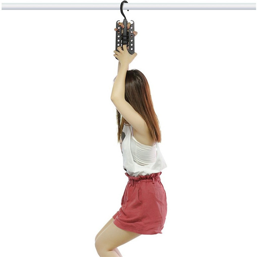 Móc treo quần áo có thể gấp gọn được đa năng tiện lợi