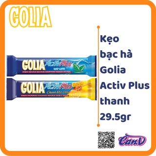 Kẹo bạc hà Golia Activ Plus thanh 29.5gr