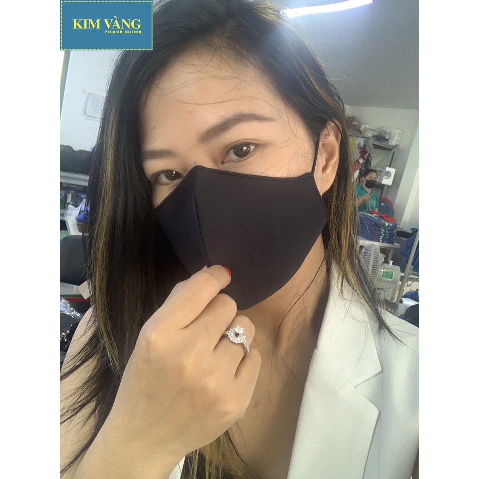 Khẩu Trang Vải Kháng Khuẩn 3 Lớp Mask Chất Lượng Cao
