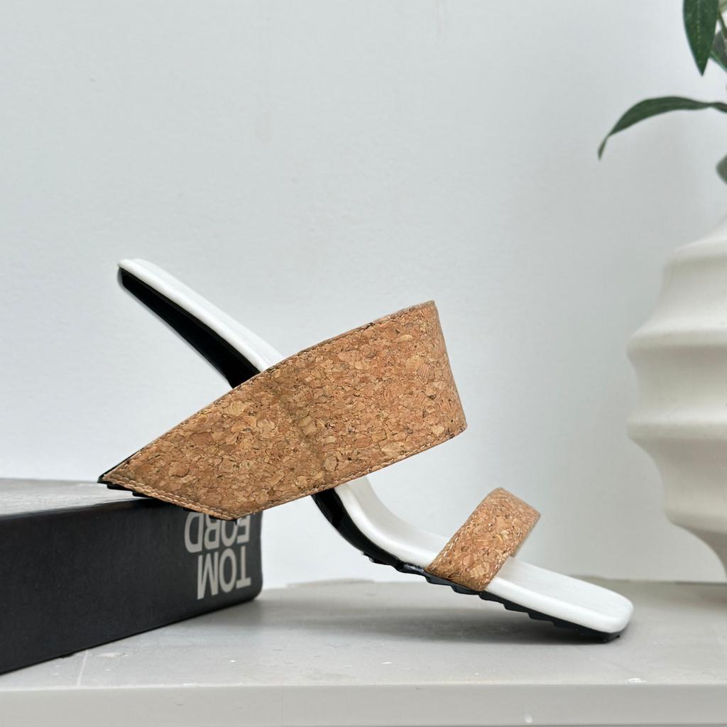 Guốc cao gót nữ, thiết kế dáng chữ X độc quyền Kiera Mule gót cao 7cm cá tính, nổi bật ALEX & SARA| AL27