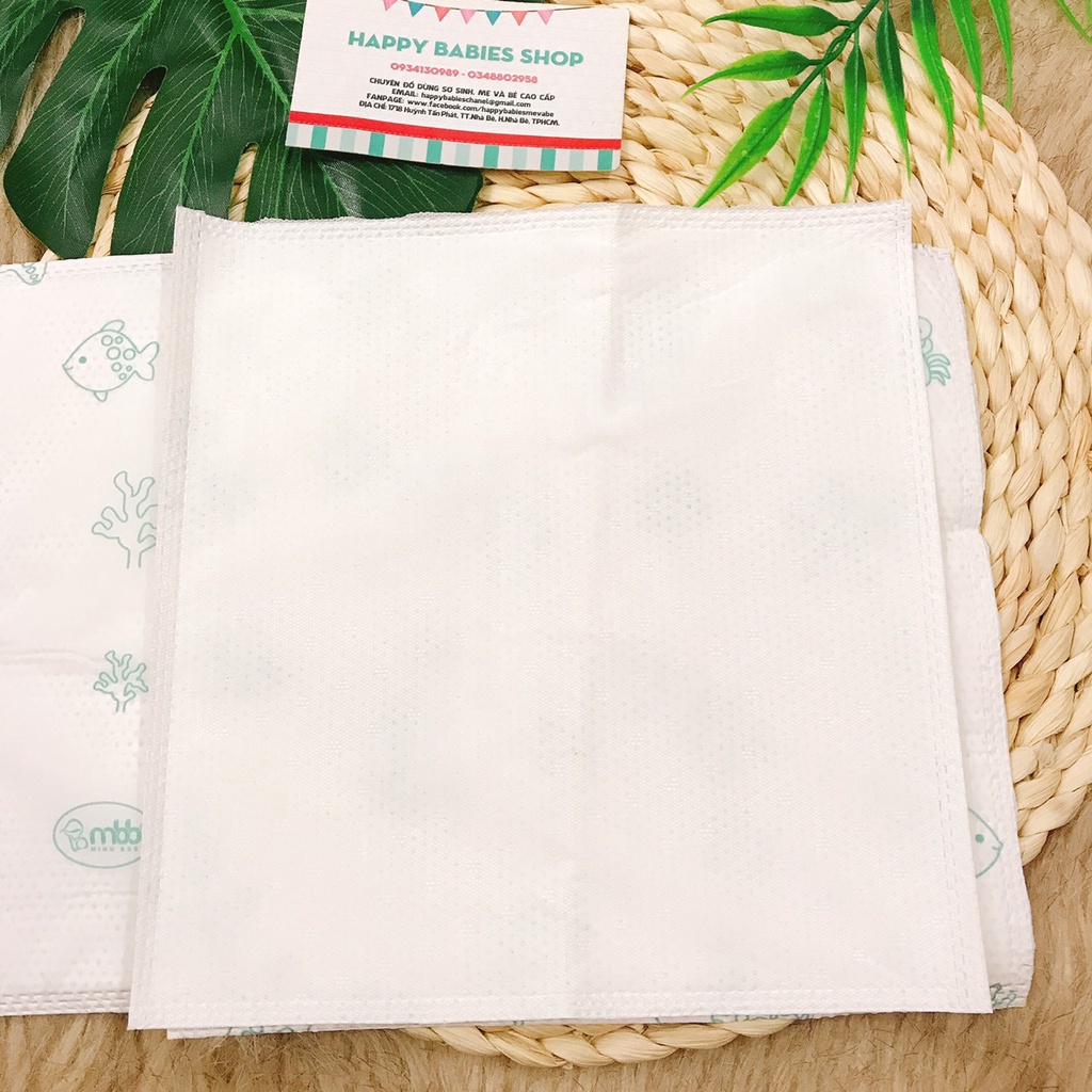 Tấm lót sơ sinh  MBB gói 30 tờ