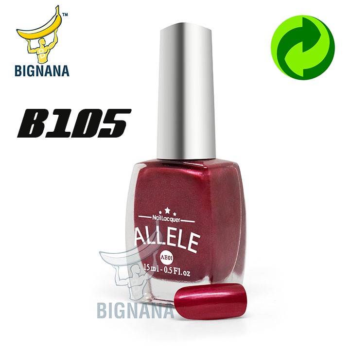 Các Tông Màu Đỏ, Mẫu Mới Sơn Móng Tay Allele - AE01 Chai 15ml An Toàn, Màu Sắc Đa Dạng