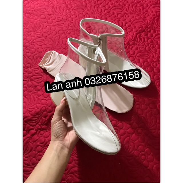 (Order-7days) Bốt trong suốt kèm màu tất yêu thích cho chị em chọn ạ 🔥🔥🔥 siêu hot hit luôn nhé KÈM ẢNH THẬT | BigBuy360 - bigbuy360.vn