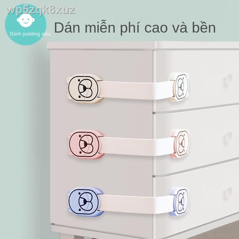 ™✗ﺴKhóa ngăn kéo, an toàn trẻ em, cửa tủ, kéo cho bé, chống mở, ghì, bảo vệ tủ lạnh