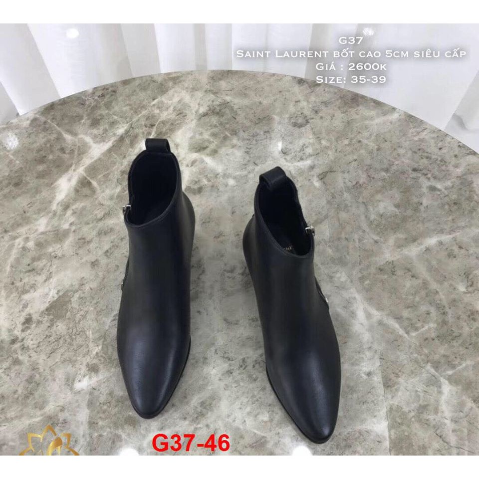 G37-46 Saint Laurent bốt cao 5cm siêu cấp