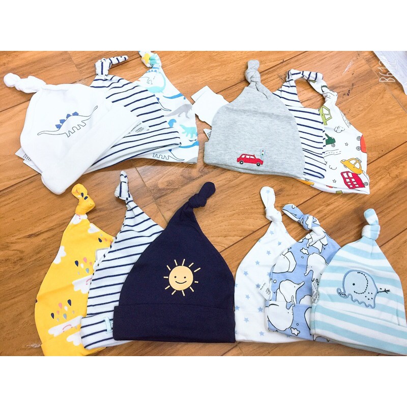 Set 3 mũ momcare cho bé 0-1y