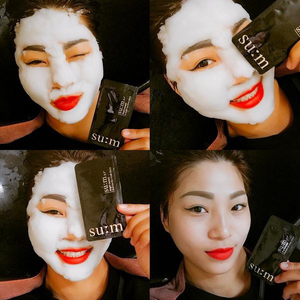 Mặt nạ thải độc SUM đen 37 Bright Award Bubble-De Mask Black