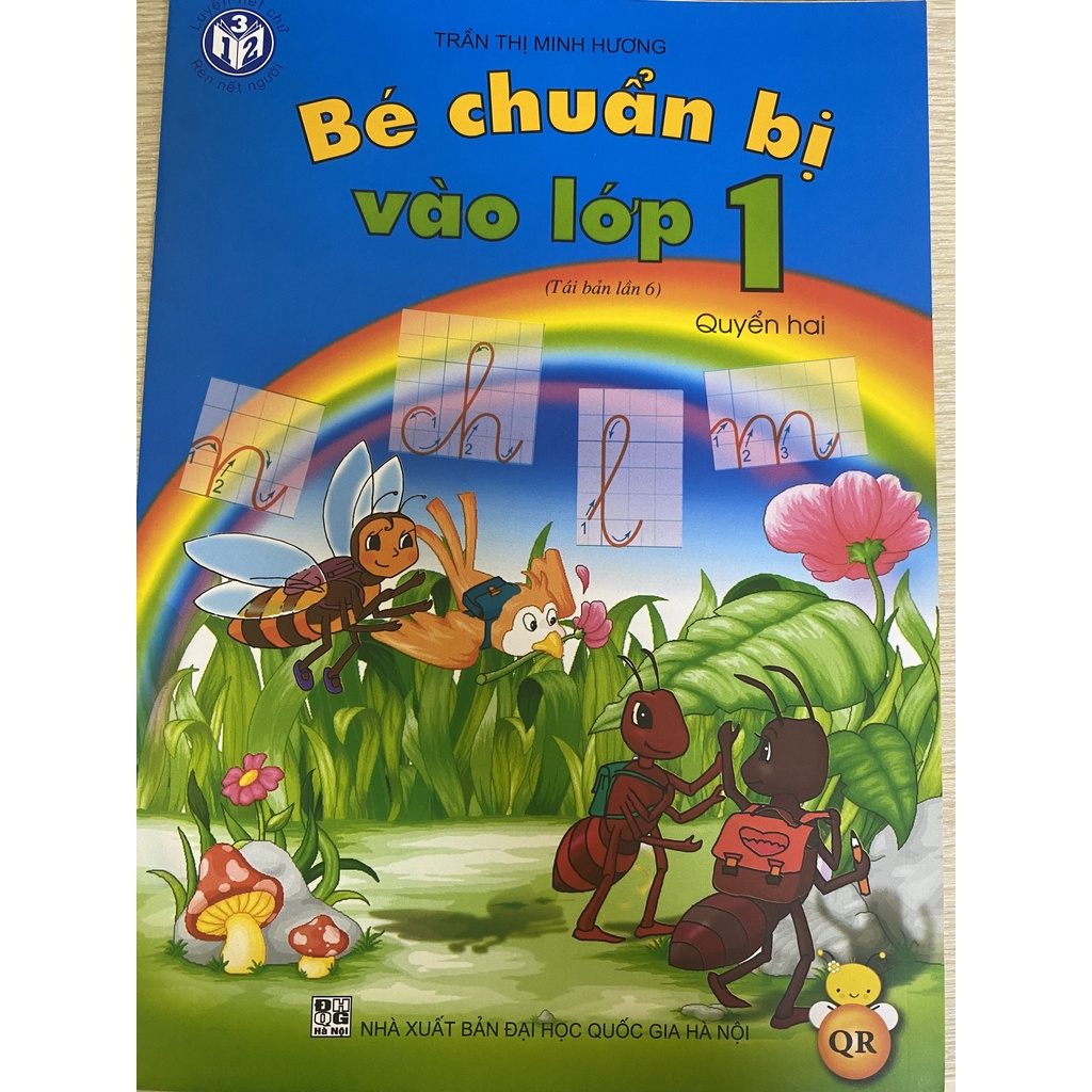 Sách - combo vở ô li cho Bé chuẩn bị vào lớp 1 ( 5 quyển)