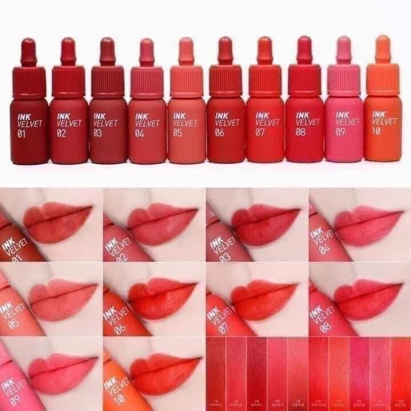 Son Peripera Ink Velvet Lip Tint 2019 - Son siêu cute siêu hot Hàn Quốc