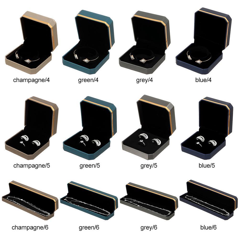 ESPO Hộp Đựng Trang Sức / Đồng Hồ / Vòng Tay Bằng Nhựa Ốp