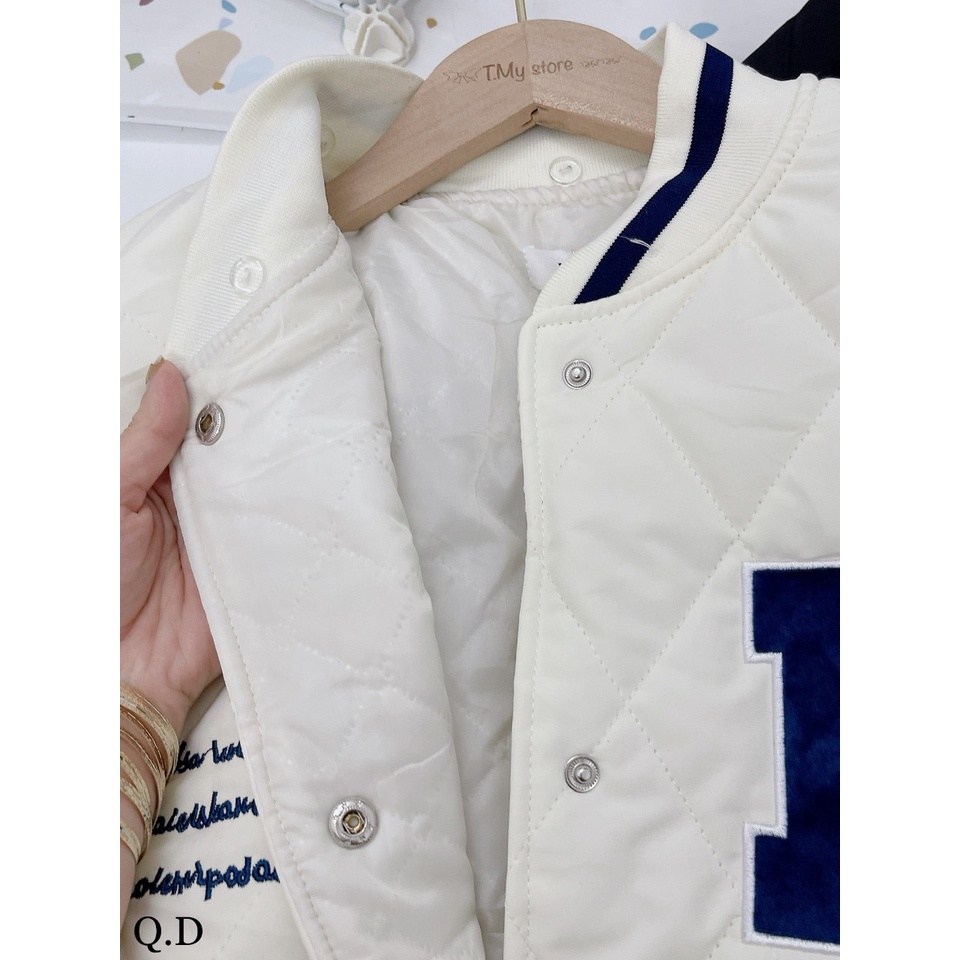 Áo phao trám bomber có mũ nam nữ cực ấm