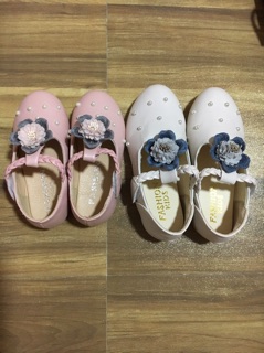 GIÀY BÚP BÊ ĐÍNH NƠ VÀ ĐÁ ( SZ 26-30)