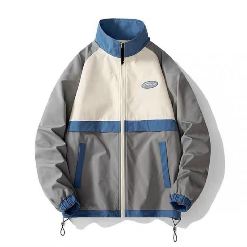 Áo Khoác Gió Unisex Phối Màu Free Size 2 Lớp Siêu Hot  - ĐĂNG QUANG FASHION
