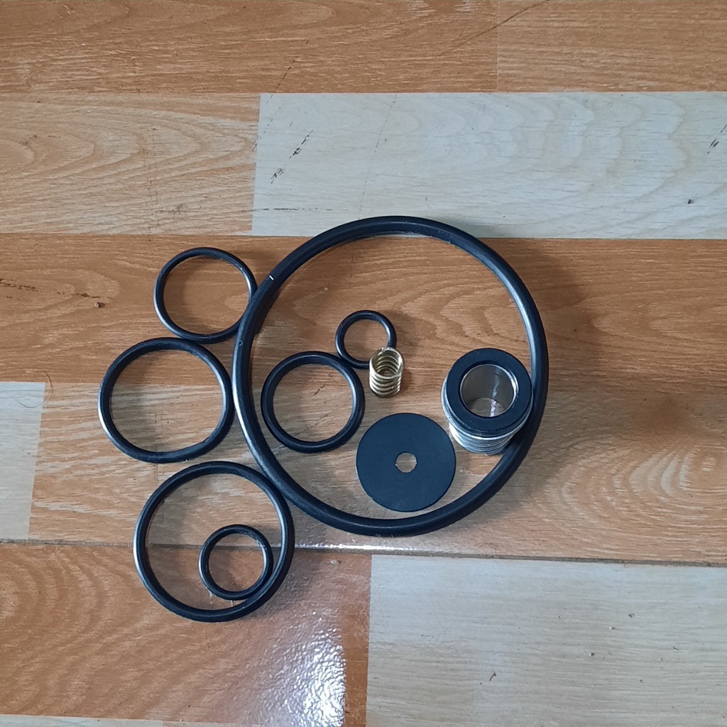 Bộ sin, pittong sửa chữa cho van chia hơi loại pit tông 17mm bằng nhôm. Hàng Topaz (Hàn Quốc)
