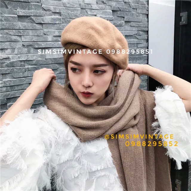 MŨ NỒI dày xịn Ulzzang Loại 1 - có dây rút