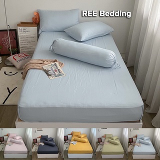 Bộ ga giường 4 món REE Bedding CTC195 kèm vỏ ôm chất Cotton TC đủ size nệm 1m2, 1m4, 1m6, 1m8, 2m