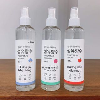 Xịt thơm quần áo quốc dân hàn quốc chai 250ml