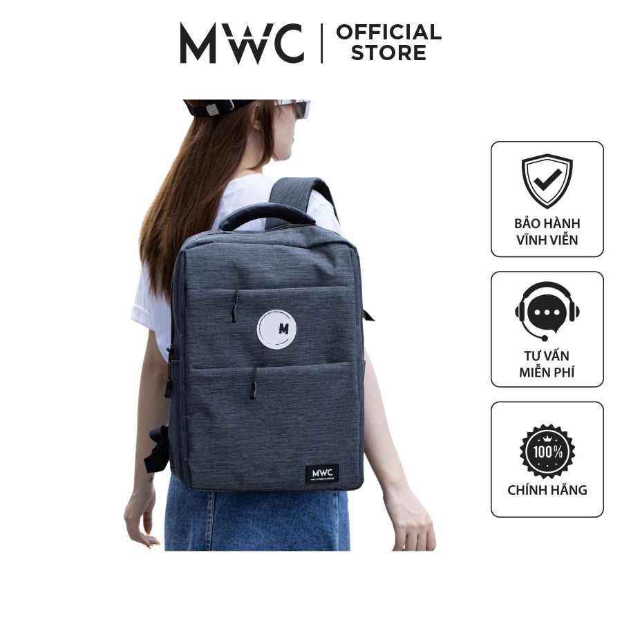 Balo MWC 1030 - Balo Chống Nước Đựng Laptop Đồ Dùng Cá Nhân Siêu Tiện Ích BALO