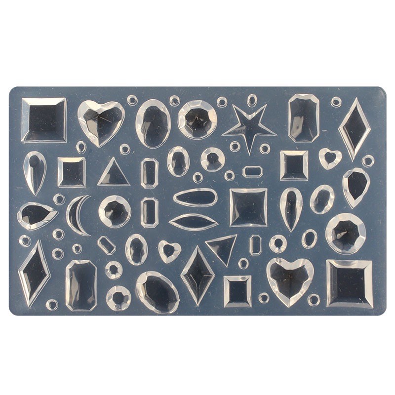 khuôn bột nail nhiều hình