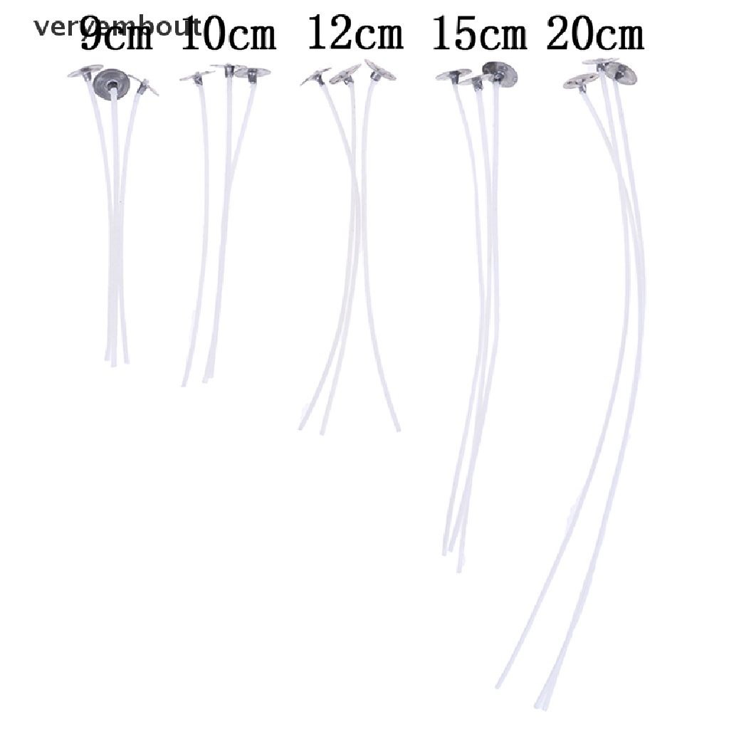 Set 100 Dây Bấc Đèn Cầy Chất Liệu Cotton Cao Cấp