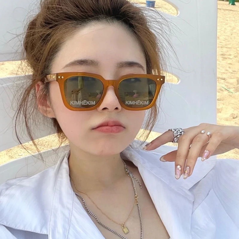 Kính KIMHEKIN thời trang, IN CHỮ hot trên TikTok có LOGO mã Y808