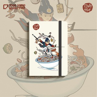 Sổ notebook Tinh Hoa - Bún bò x Nhã nhạc Cung Đình
