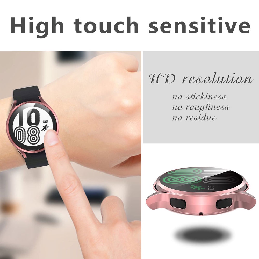 Ốp Bảo Vệ Màn Hình Đồng Hồ Thông Minh Samsung Galaxy Watch 4 40mm 44mm Sự Bảo Vệ