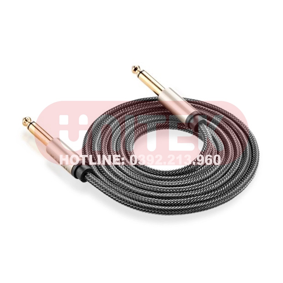 Cáp Âm Thanh 6.5mm To 6.5mm Mạ Vàng Dài 1.5m/3m Urgeen 10637/10639