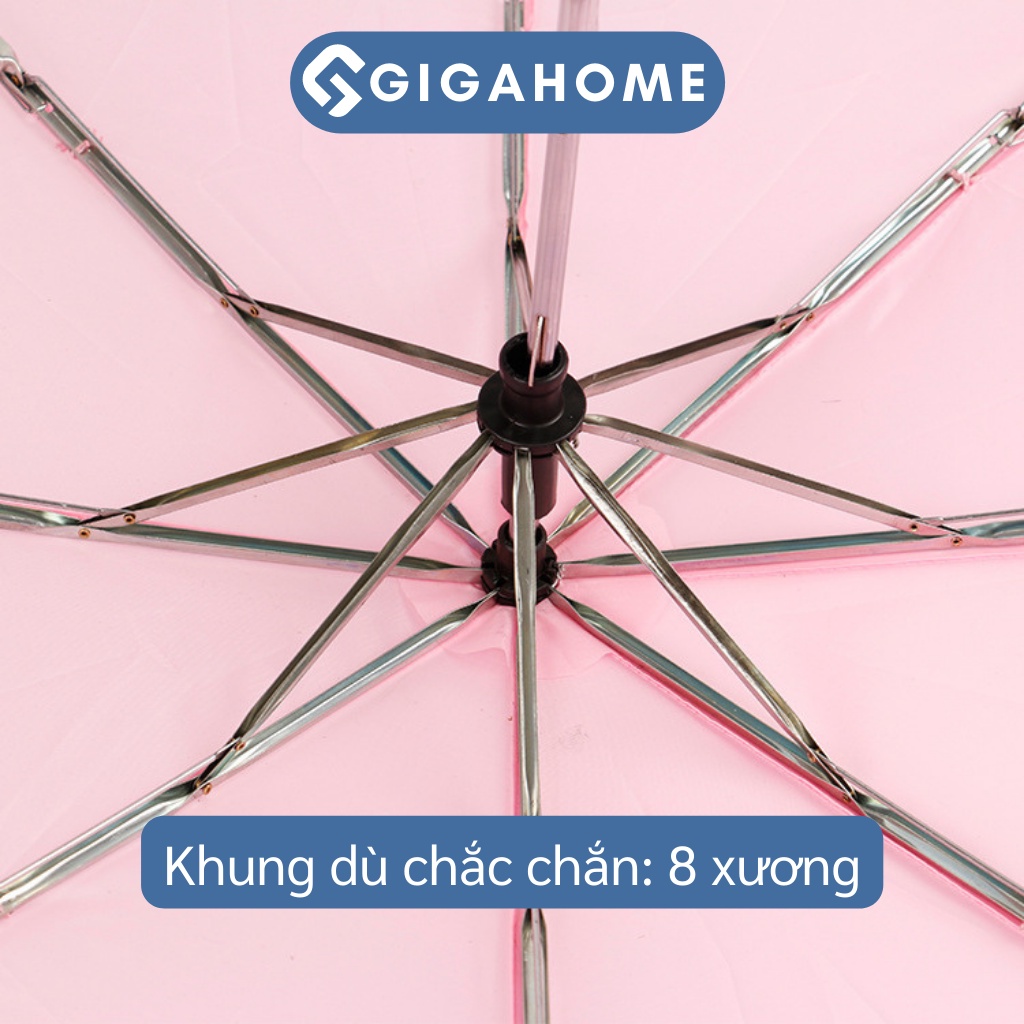 Ô Dù Che Mưa Gấp Gọn Mini GIGAHOME Chống Tia UV, Dễ Dàng Đem Theo 2574