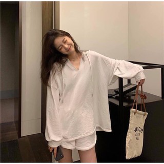 SET ÁO HOODIE+QUẦN SHORT NỈ DA CÁ