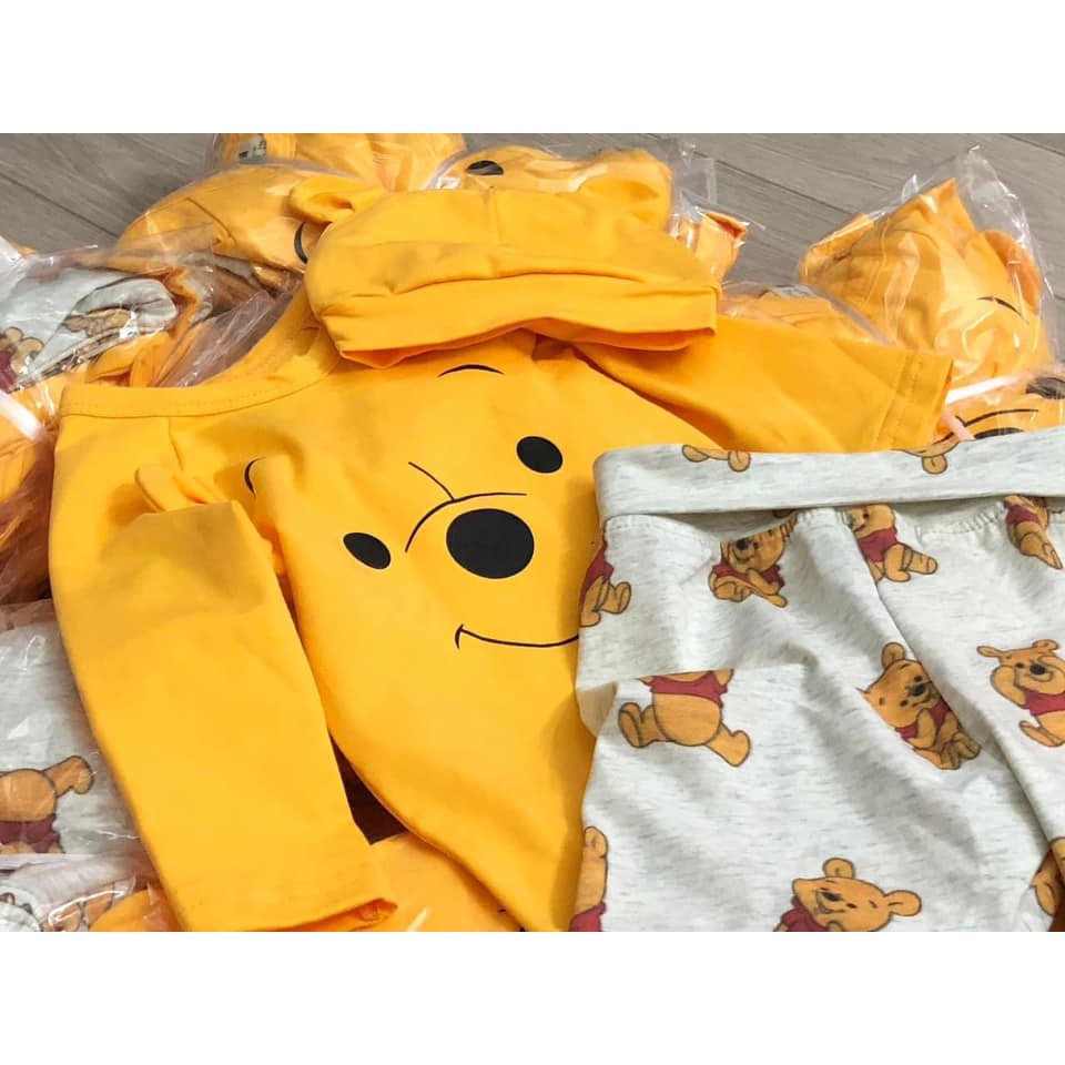 Set body 3 chi tiết gấu Pooh HM