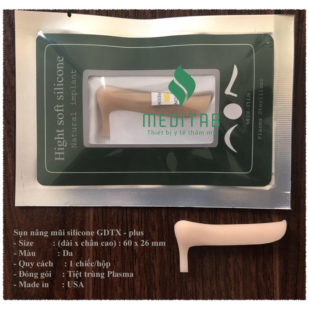 Sụn nâng mũi silicone usa (Hôp)