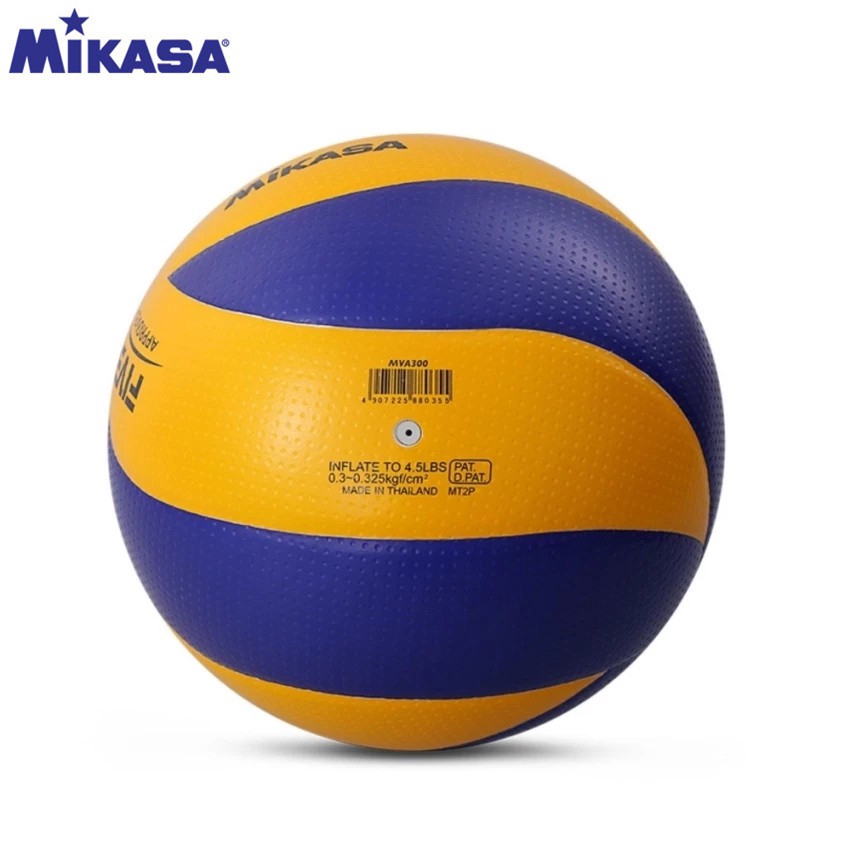 Bóng Chuyền Da Pu Chính Hãng Mikasa Mva300 Size 5